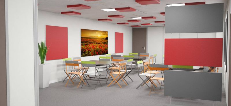 Séparateurs acoustiques pour les espaces de travail à Sanary dans le Var